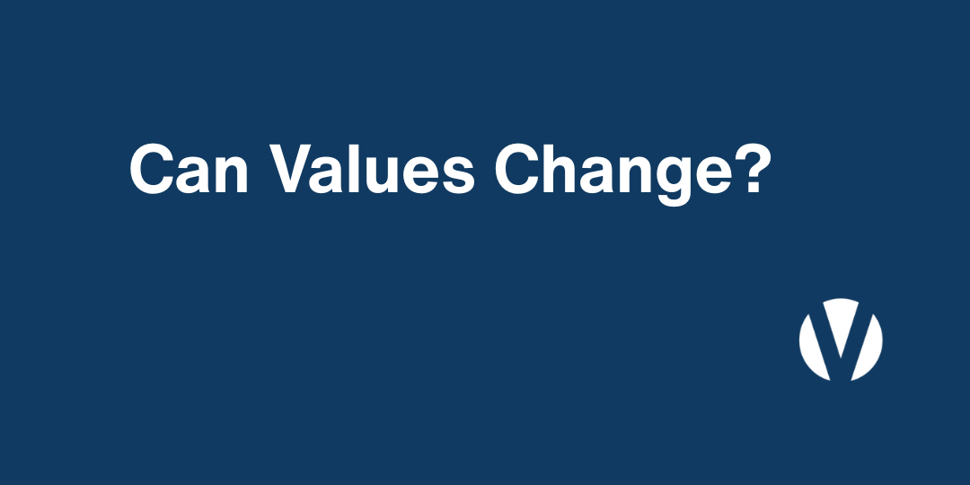 Can Values Change?