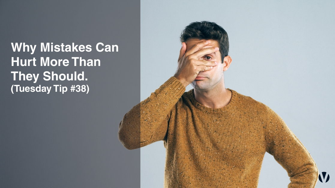 Why Mistakes Can Hurt More Than They Should